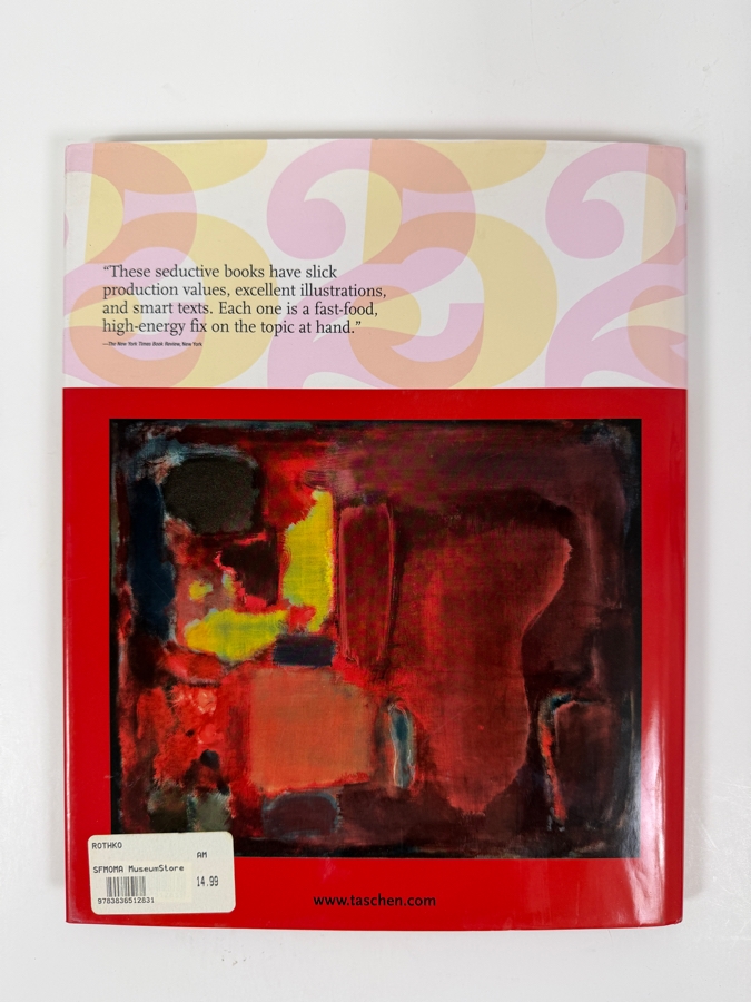 Hardcover Art Book Mark Rothko 1903-1970 Pictures As Drama By Jacob Baal-Teshuva 2009 Taschen [Photo 7]