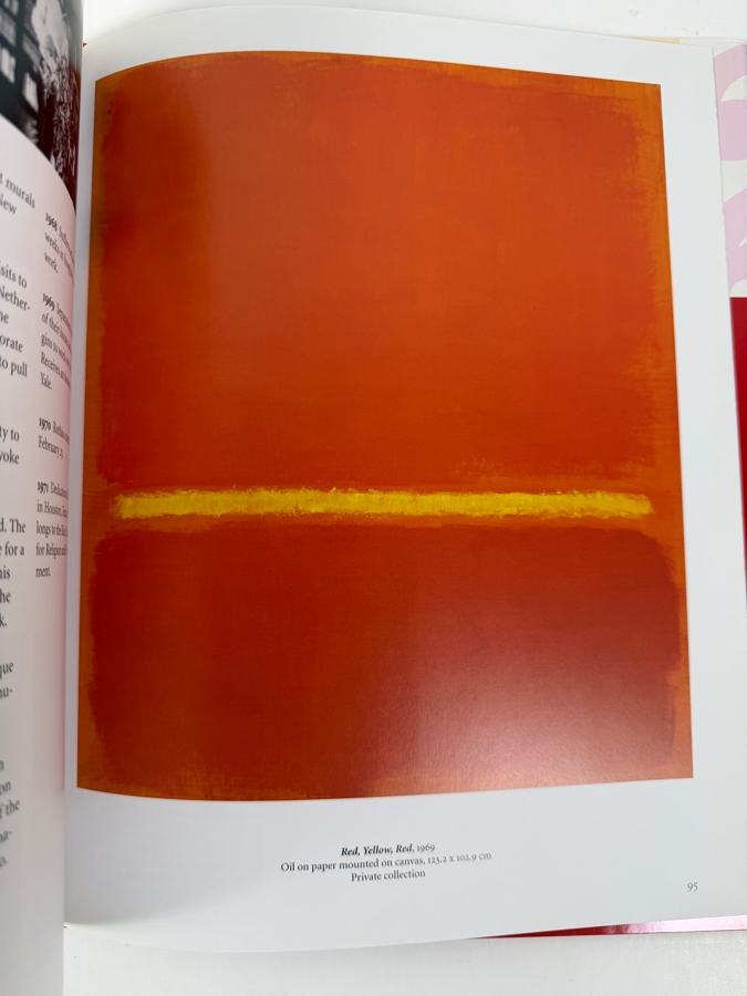 Hardcover Art Book Mark Rothko 1903-1970 Pictures As Drama By Jacob Baal-Teshuva 2009 Taschen [Photo 4]