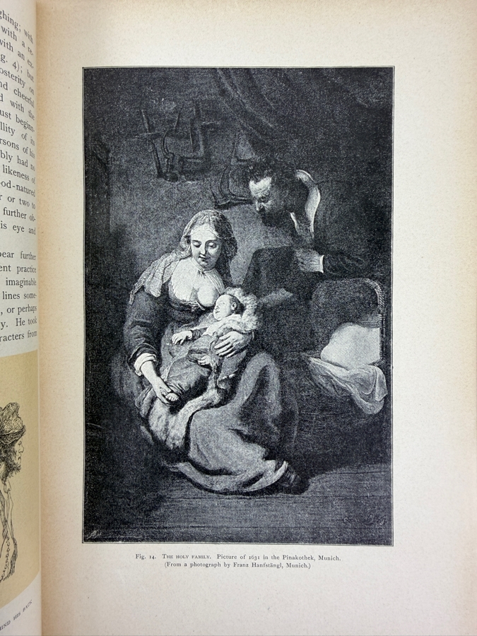 Softcover Art Book Rembrandt Monographs On Artists By H. Knackfuss 1899 [Photo 5]