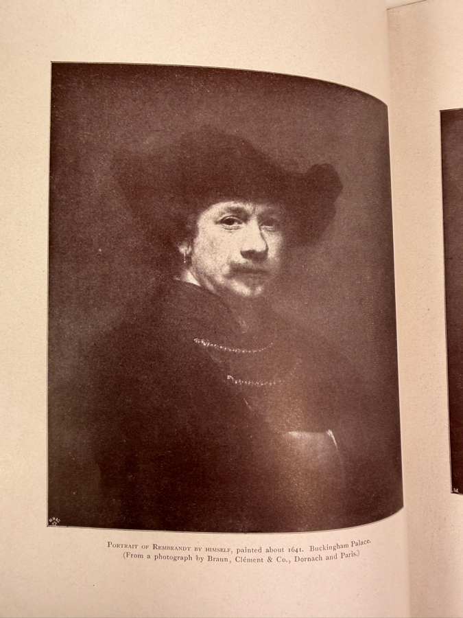 Softcover Art Book Rembrandt Monographs On Artists By H. Knackfuss 1899 [Photo 3]