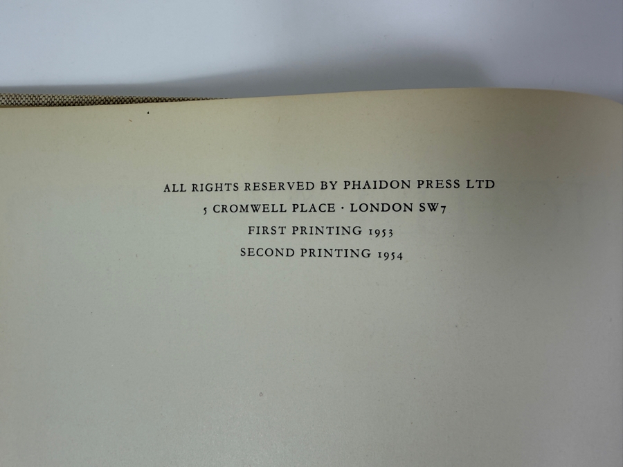 Hardcover Art Book Michelangelo: Paintings, Sculpture, Architecture (Complete Edition) By Ludwig Goldscheider 1954 Phaeton Press Ltd, London  [Photo 5]