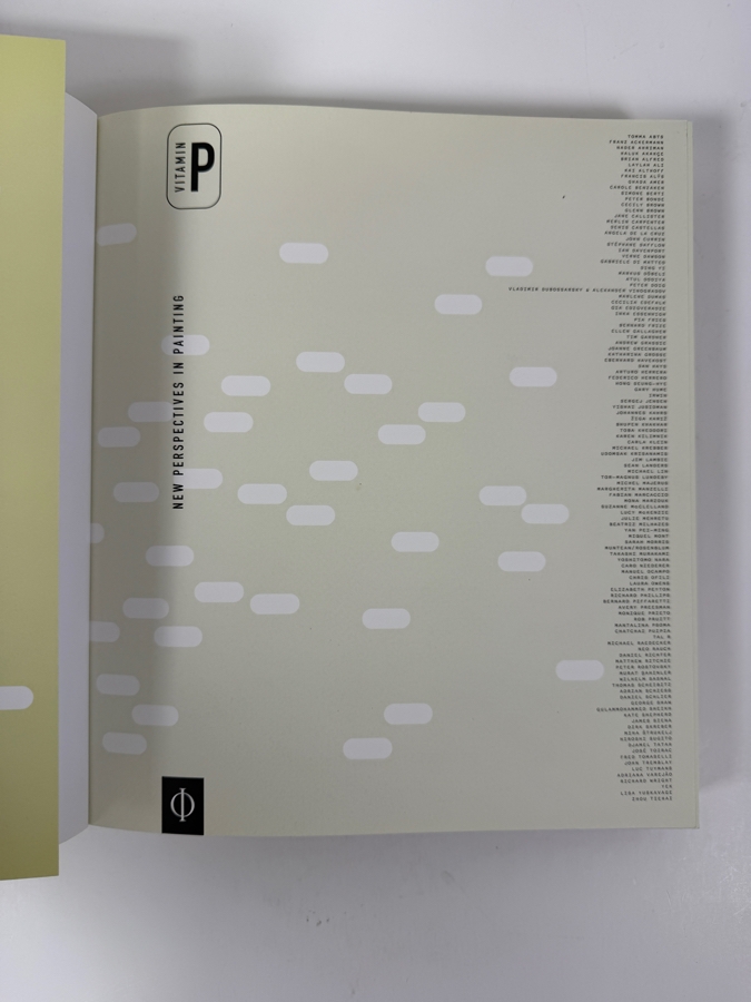 Hardcover Art Book Vitamin P Published By Phaidon [Photo 2]