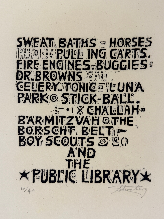 Harry Sternberg (1904-2001, American) Rare Signed Limited Edition Woodcut On Paper Signed By Harry Sternberg And Numbered 10 Of 40 - Paper Measures 10'W X 12.5'H