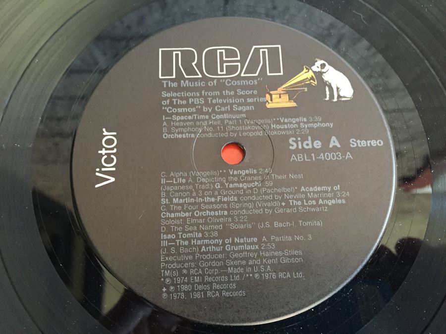 The Music Of Cosmos - RCA Victor ‎- ABL1-4003 [Photo 6]