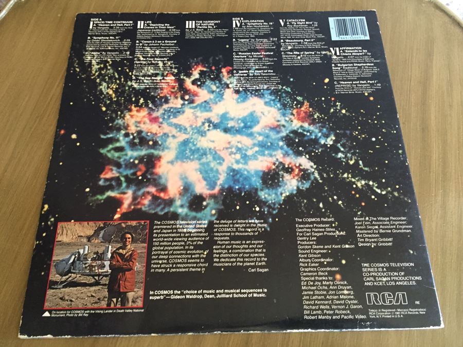 The Music Of Cosmos - RCA Victor ‎- ABL1-4003 [Photo 2]