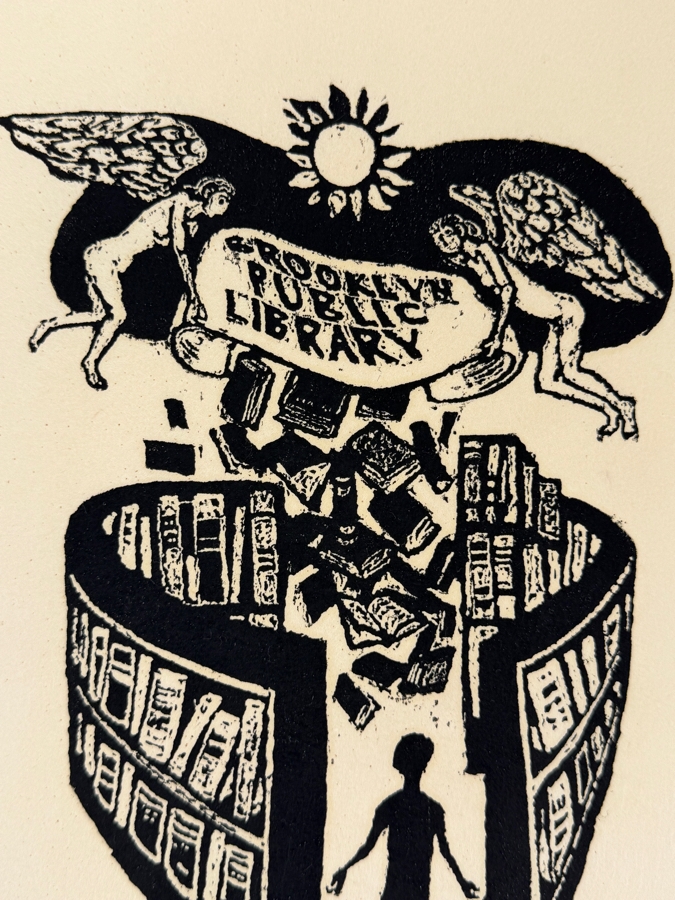 Harry Sternberg (1904-2001, American) Rare Signed Limited Edition Woodcut On Paper Signed By Harry Sternberg And Numbered 10 Of 40 - Paper Measures 10'W X 12.5'H [Photo 2]