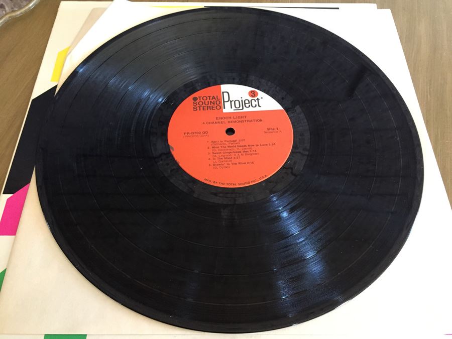 Enoch Light ‎- 4 Channel Stereo - Project 3 ‎- PR-D700 - Quadraphonic [Photo 3]