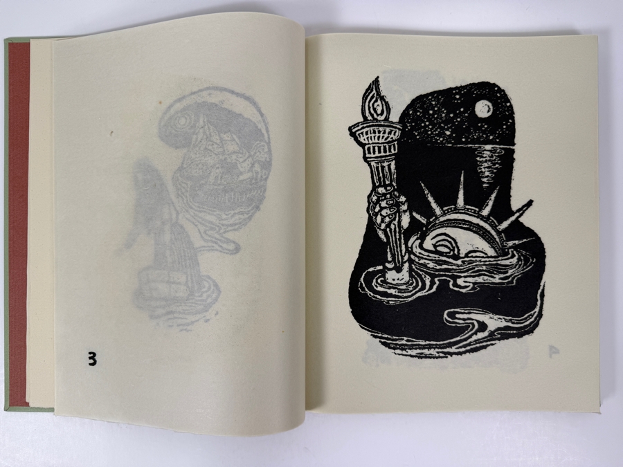 Harry Sternberg (1904-2001, American) Rare Signed Limited First Edition Hardcover Book: A Life In Woodcuts Signed By Harry Sternberg Published By Brighton Press In 1991 Numbered 10 Of 40 [Photo 8]