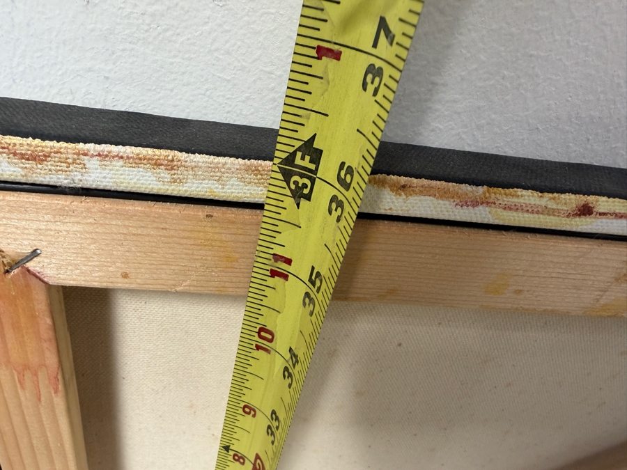 Gerrit Greve (1948-2024, Cardiff by the Sea, CA) Original Acrylic Painting On Canvas 2010 Signed Verso 36' X 36' Estimate $1,100 - $2,200 [Photo 7]