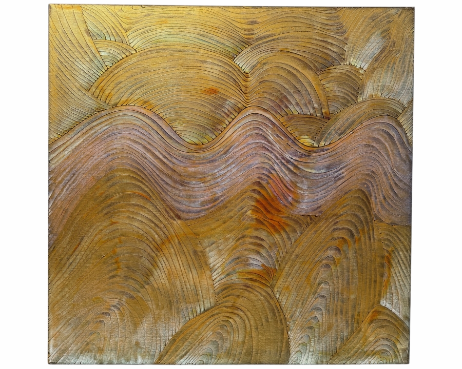 Gerrit Greve (1948-2024, Cardiff by the Sea, CA) Original Acrylic Painting On Canvas 2010 Signed Verso 36' X 36' Estimate $1,100 - $2,200