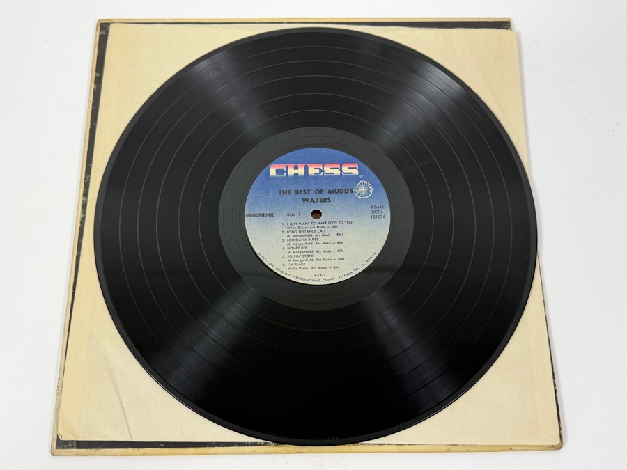 Muddy Waters - The Best Of Muddy Waters - Chess LP 1427 - 1967 Vinyl Record [Photo 3]