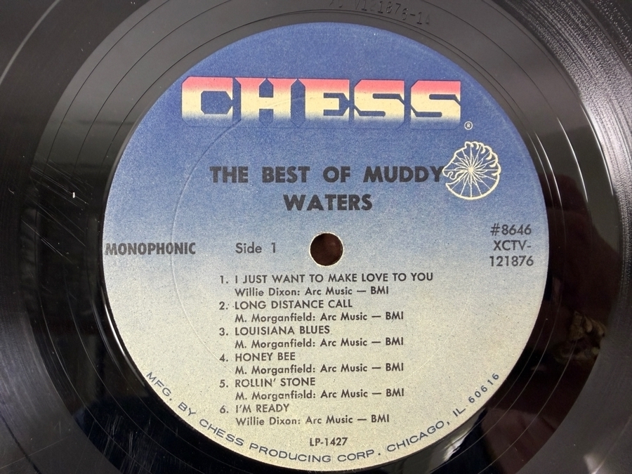 Muddy Waters - The Best Of Muddy Waters - Chess LP 1427 - 1967 Vinyl Record [Photo 5]