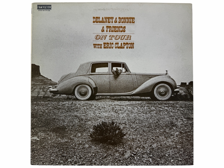 Delaney & Bonnie And Friends - On Tour With Eric Clapton - ATCO SD 33-326 - 1970 - Vinyl Record