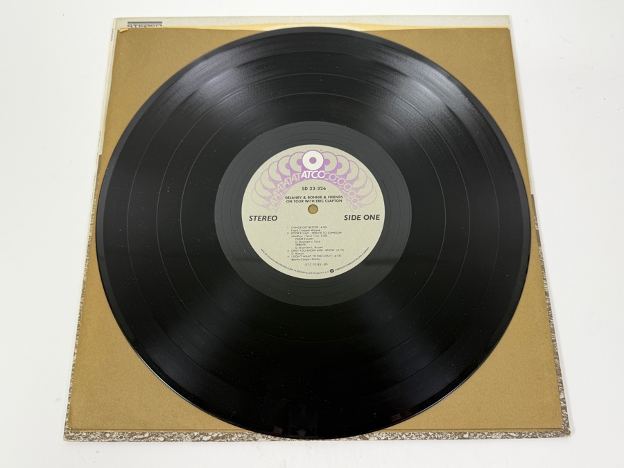Delaney & Bonnie And Friends - On Tour With Eric Clapton - ATCO SD 33-326 - 1970 - Vinyl Record [Photo 3]
