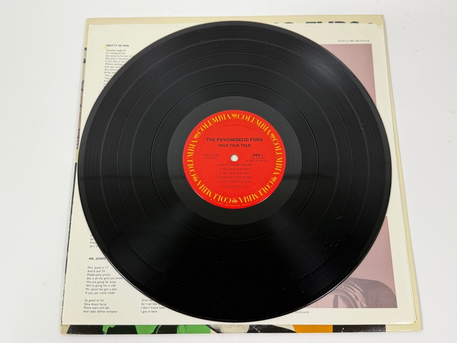 The Psychedelic Furs - Talk Talk Talk - Columbia - AL 37339 - 1981 Vinyl Record [Photo 3]