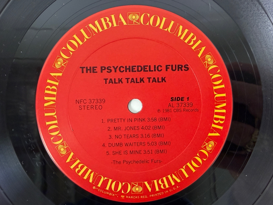 The Psychedelic Furs - Talk Talk Talk - Columbia - AL 37339 - 1981 Vinyl Record [Photo 4]