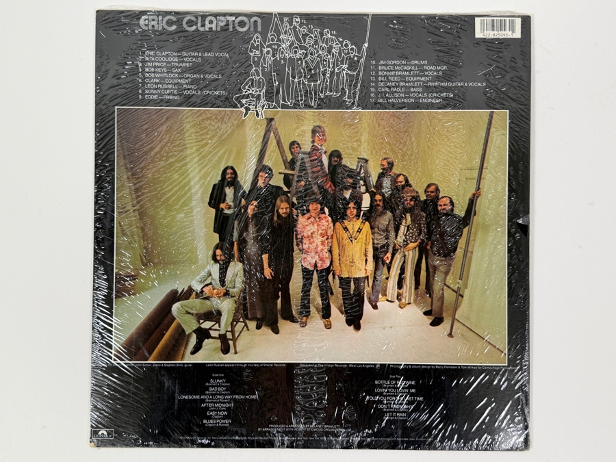 Sealed LP - Eric Clapton - Eric Clapton - Polydor Records - 422-825093-1 - 1970 Vinyl Record [Photo 3]