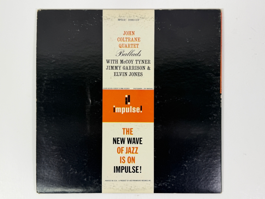 John Coltrane Quartet - Ballads - Impulse! AS-33 - 1963 Vinyl Record [Photo 3]