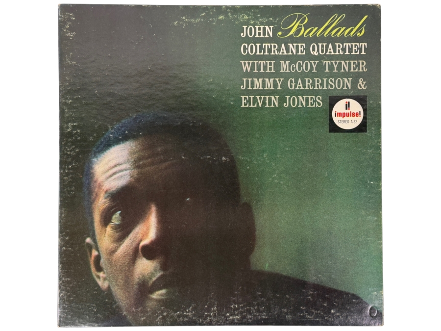 John Coltrane Quartet - Ballads - Impulse! AS-33 - 1963 Vinyl Record