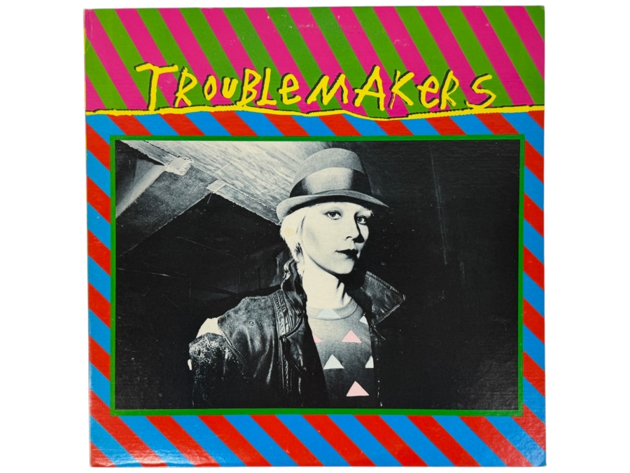 Troublemakers - PRO-A-857 - 1979 Island Records - Vinyl Record - Compilation Record Featuring Sex Pistols, DEVO, Public Image Ltd., Nico And More