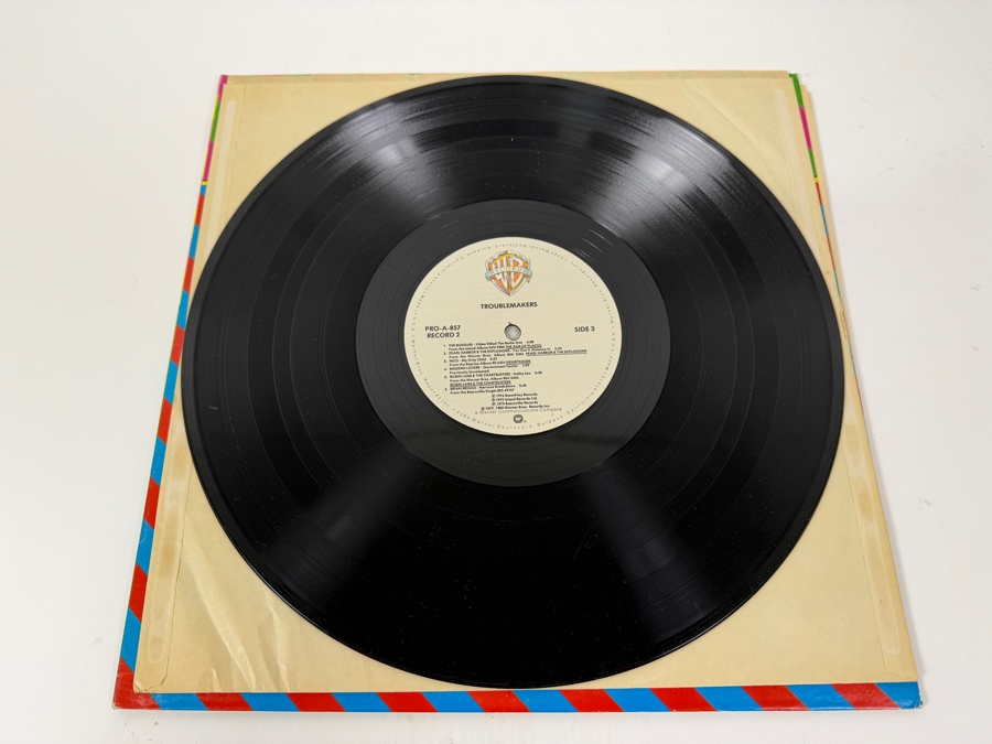 Troublemakers - PRO-A-857 - 1979 Island Records - Vinyl Record - Compilation Record Featuring Sex Pistols, DEVO, Public Image Ltd., Nico And More [Photo 11]