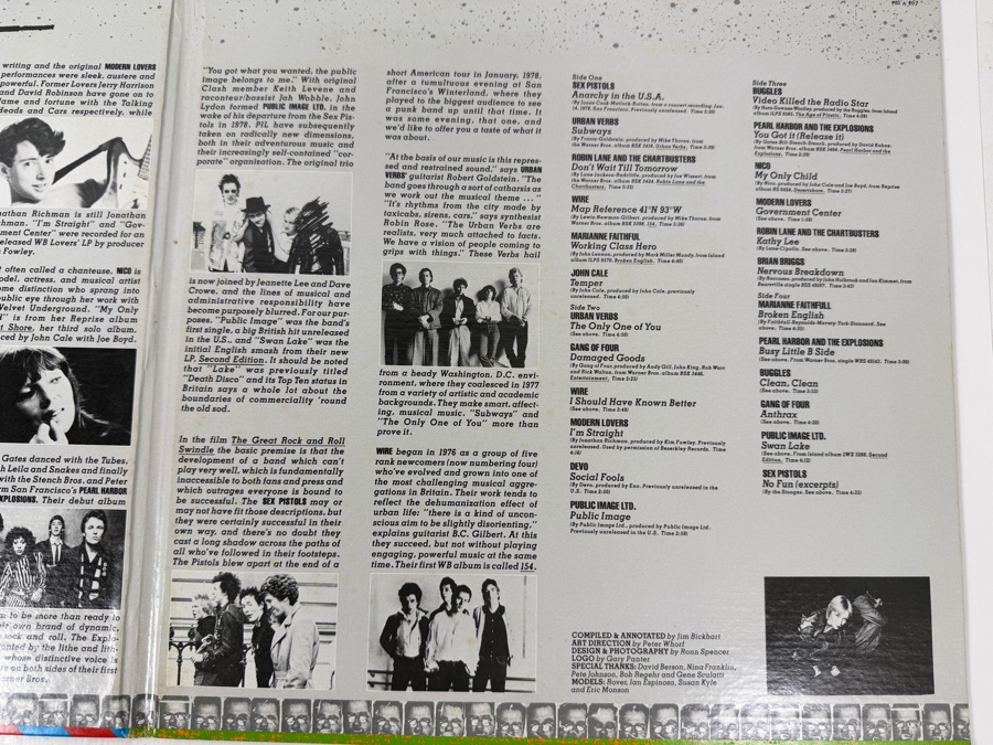 Troublemakers - PRO-A-857 - 1979 Island Records - Vinyl Record - Compilation Record Featuring Sex Pistols, DEVO, Public Image Ltd., Nico And More [Photo 5]