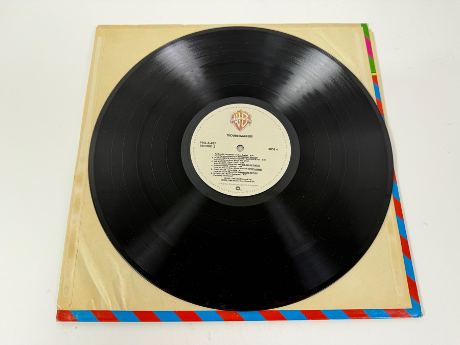 Troublemakers - PRO-A-857 - 1979 Island Records - Vinyl Record - Compilation Record Featuring Sex Pistols, DEVO, Public Image Ltd., Nico And More [Photo 12]