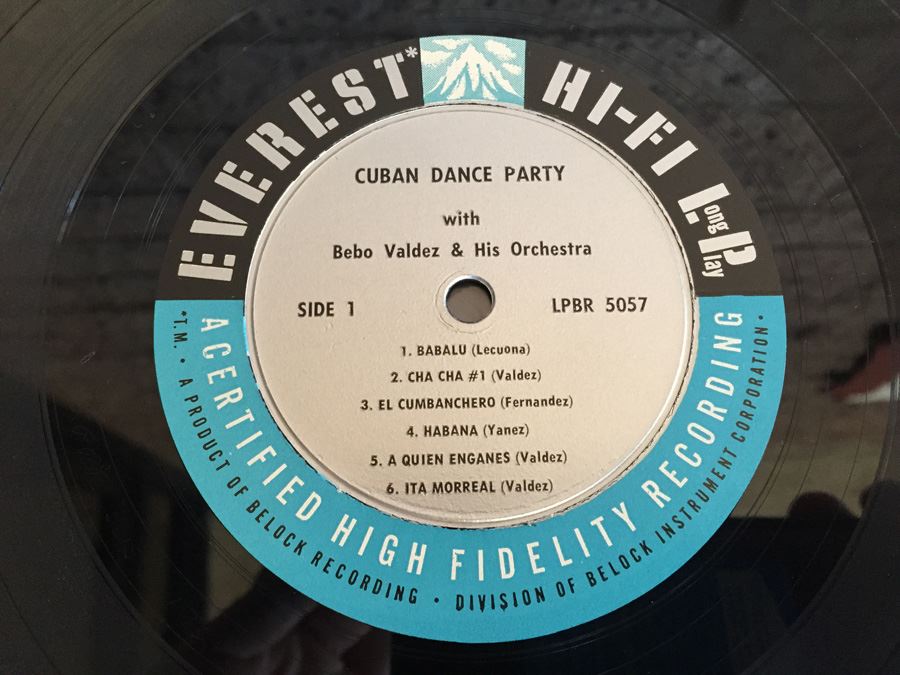 Bebo Valdez And His Orchestra - Cuban Dance Party - Everest ‎- LPBR 5057 [Photo 4]