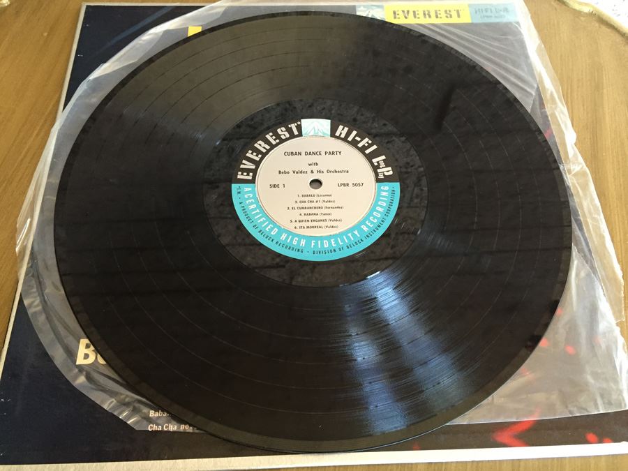 Bebo Valdez And His Orchestra - Cuban Dance Party - Everest ‎- LPBR 5057 [Photo 3]