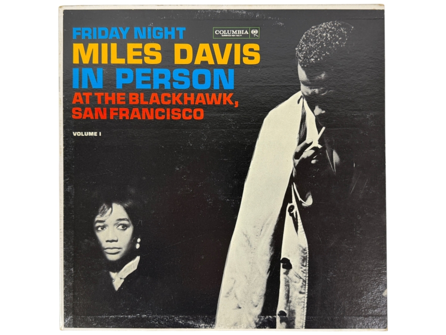 Miles Davis - Friday Night In Person At The Blackhawk, San Francisco Volume 1. Columbia Records, CL 1669, 1961. Vinyl Record
