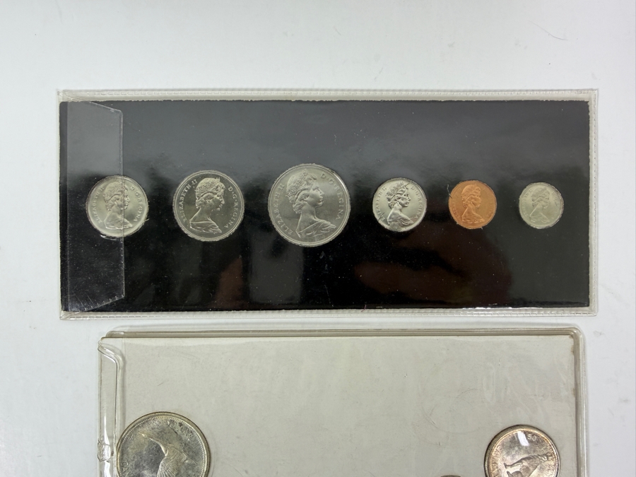 1965 Silver Canadian Uncirculated Coin Set, 1967 Silver Canadian Uncirculated Coin Set And 1968 Canadian Coin Set [Photo 8]