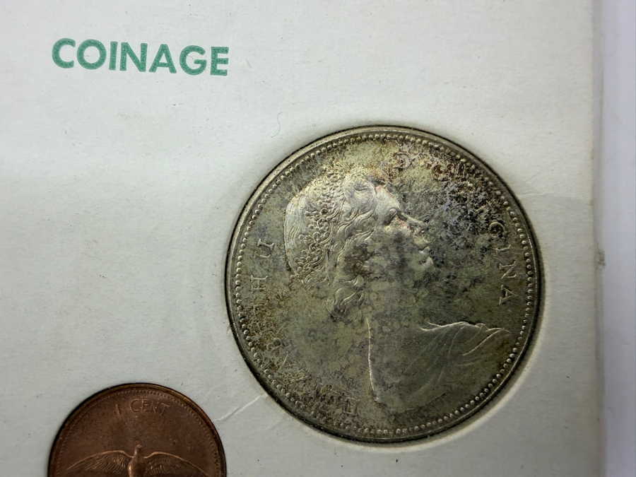 1965 Silver Canadian Uncirculated Coin Set, 1967 Silver Canadian Uncirculated Coin Set And 1968 Canadian Coin Set [Photo 4]