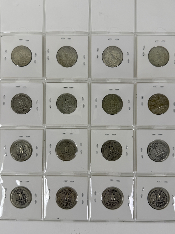 (16) Silver Washington Quarters From 1934-1964 - See Photos For Details [Photo 4]