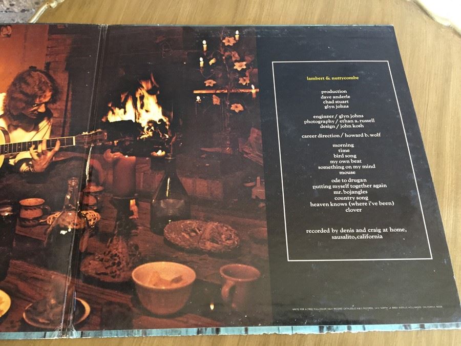 Lambert And Nuttycombe ‎- At Home - A&M Records ‎- SP-4250 [Photo 4]