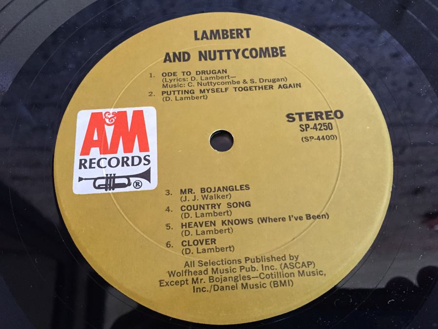 Lambert And Nuttycombe ‎- At Home - A&M Records ‎- SP-4250 [Photo 8]