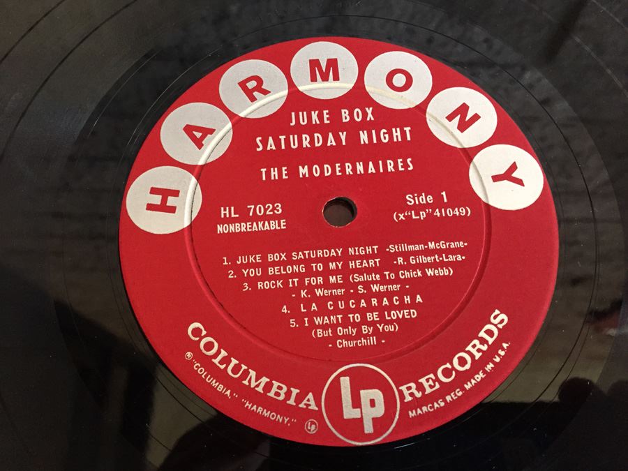 Modernaires, The ‎- Juke Box Saturday Night - Harmony - HL 7023 [Photo 4]