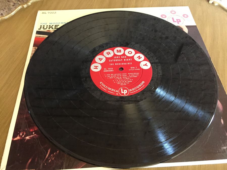 Modernaires, The ‎- Juke Box Saturday Night - Harmony - HL 7023 [Photo 3]