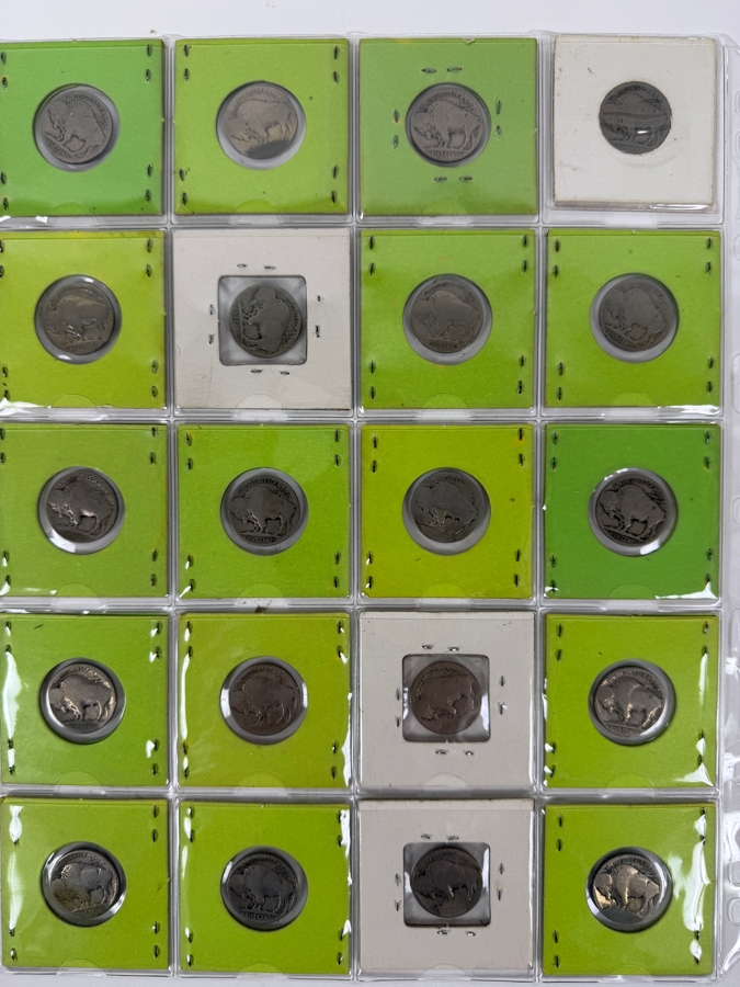 (20) Buffalo Indian Head Nickel Coins From 1913-1940 - See Photos For Details [Photo 6]