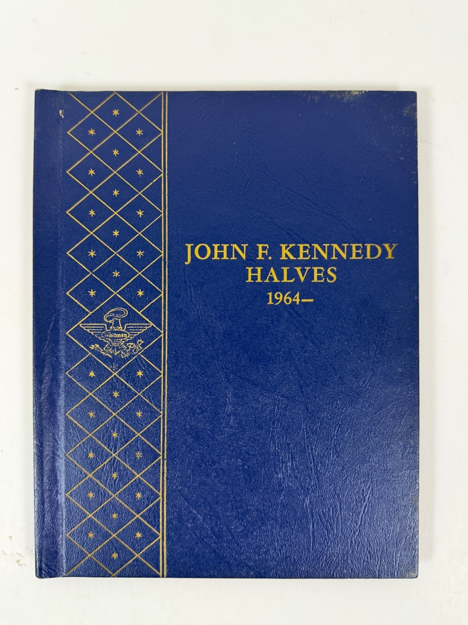 (12) 1964-1972 Kennedy Half Dollars With Coin Book (90% Silver In 1964, 40% Silver 1965-1970) - See Photos For Details [Photo 10]
