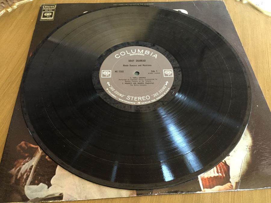 Uday Shankar ‎- Hindu Dancers And Musicians - Columbia Masterworks ‎- MS 7205 [Photo 3]