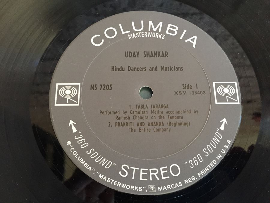 Uday Shankar ‎- Hindu Dancers And Musicians - Columbia Masterworks ‎- MS 7205 [Photo 4]