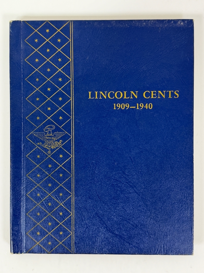 Collection Lincoln Cents And Wheat Pennies With Coin Display Book [Photo 8]
