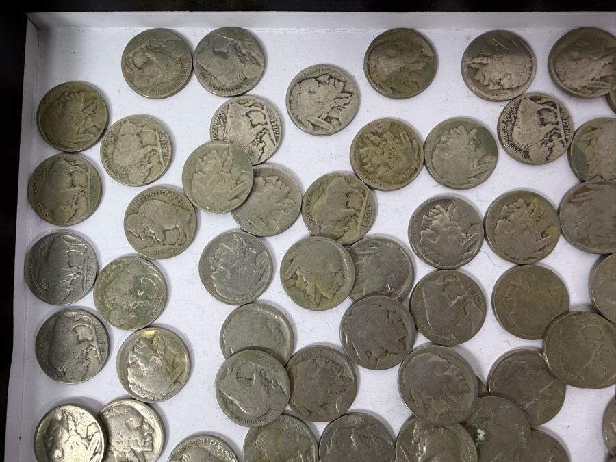 Large Assortment of Buffalo Nickels [Photo 2]