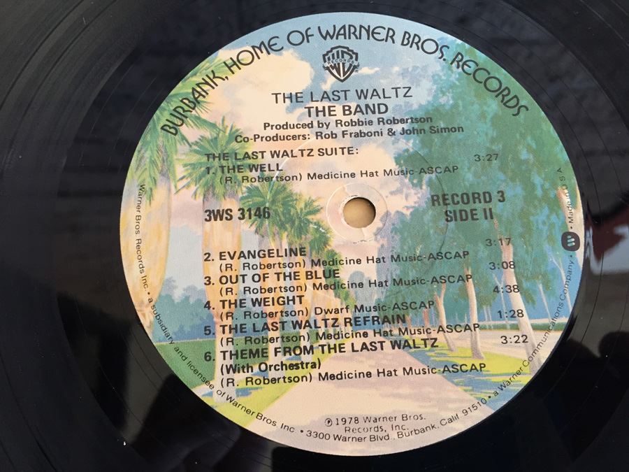 The Band ‎- The Last Waltz - Warner Bros. Records ‎- 3WS 3146 [Photo 26]