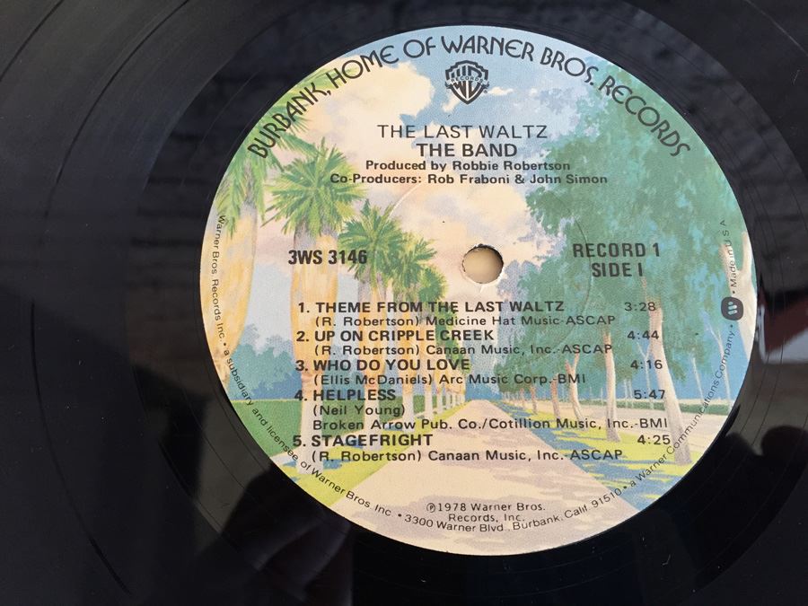 The Band ‎- The Last Waltz - Warner Bros. Records ‎- 3WS 3146 [Photo 16]
