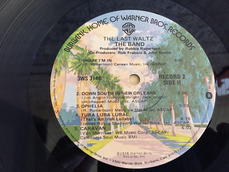The Band ‎- The Last Waltz - Warner Bros. Records ‎- 3WS 3146 [Photo 22]