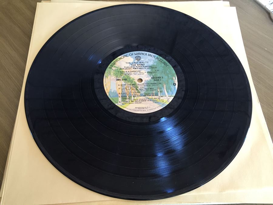 The Band ‎- The Last Waltz - Warner Bros. Records ‎- 3WS 3146 [Photo 23]