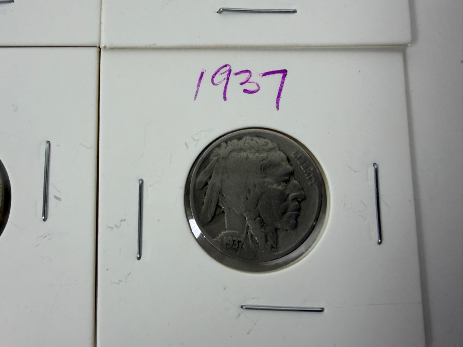 1901/1907 Liberty Head Nickels And 1936/1937 Buffalo Nickels [Photo 4]