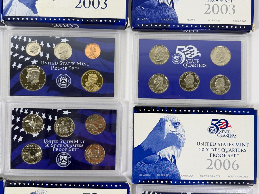 Collection Of United States Mint Proof Sets 2003-2006 [Photo 3]