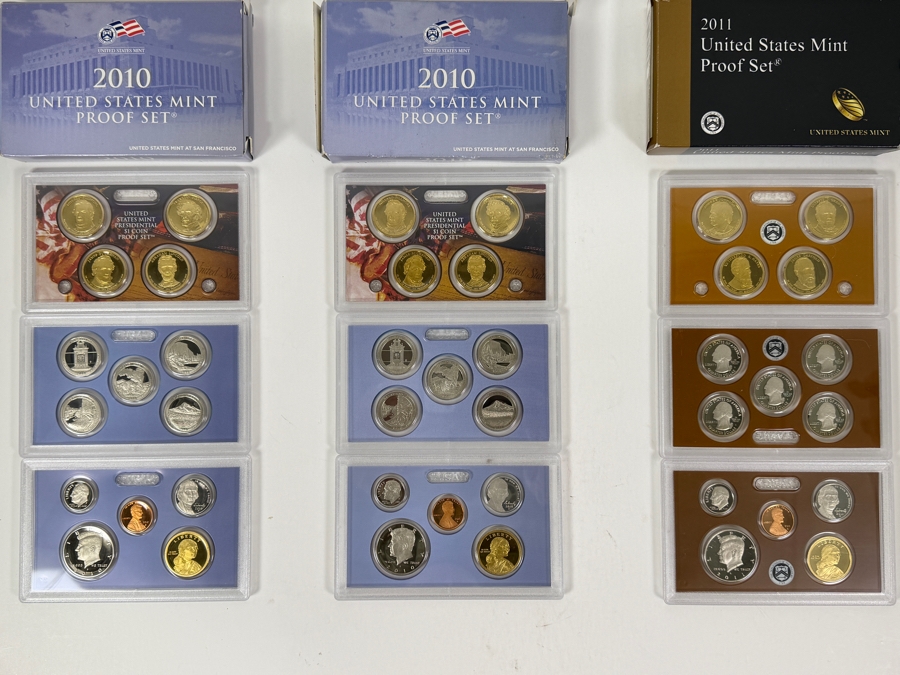 Collection Of United States Mint Proof Sets 2010-2011 [Photo 8]